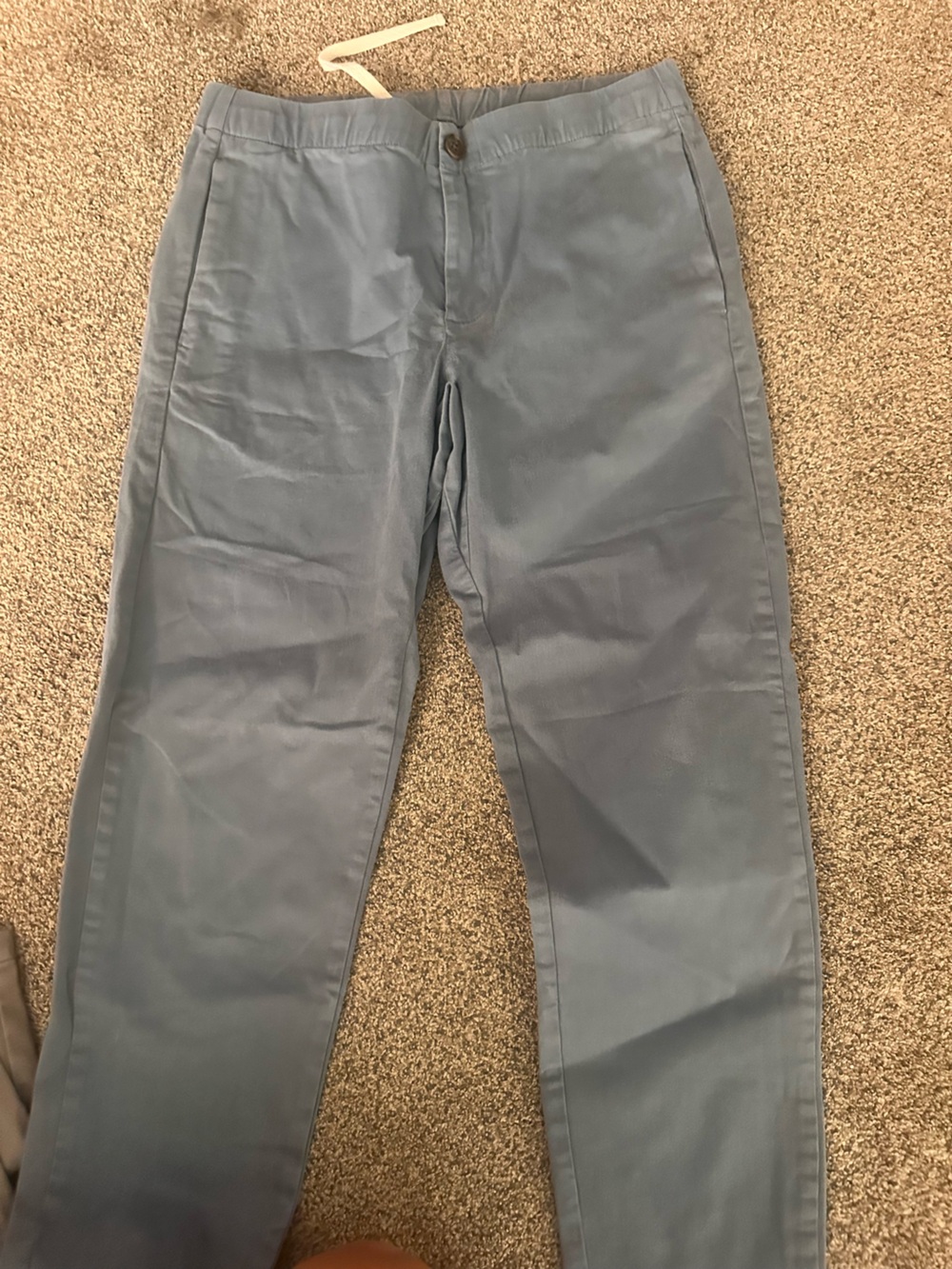 Bonobos Light Blue Chinos - Slim Casual Trousers